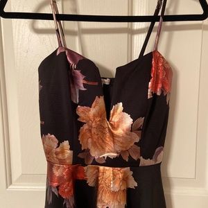 Charlotte Russe Floral Skater Dress